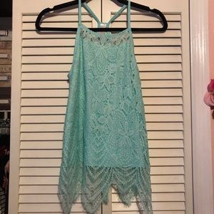 Baby blue cami